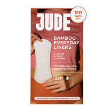 Jude Bamboo Incontinence Liners for Women | Thin Discreet & Super Soft