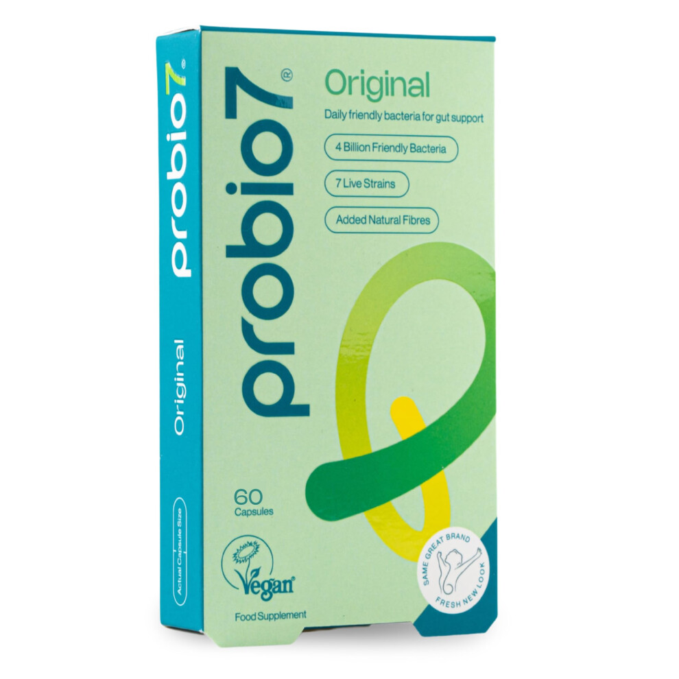 Probio 7 Probio7 Original Â Gentle Daily Gut Support | Vegan Approved | With