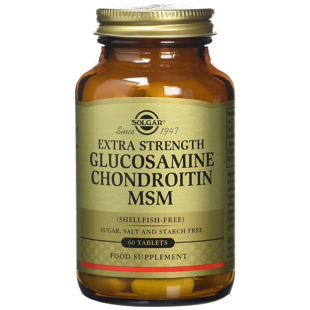 Solgar Glucosamine Chondroitin 60 Tab 60 Ct
