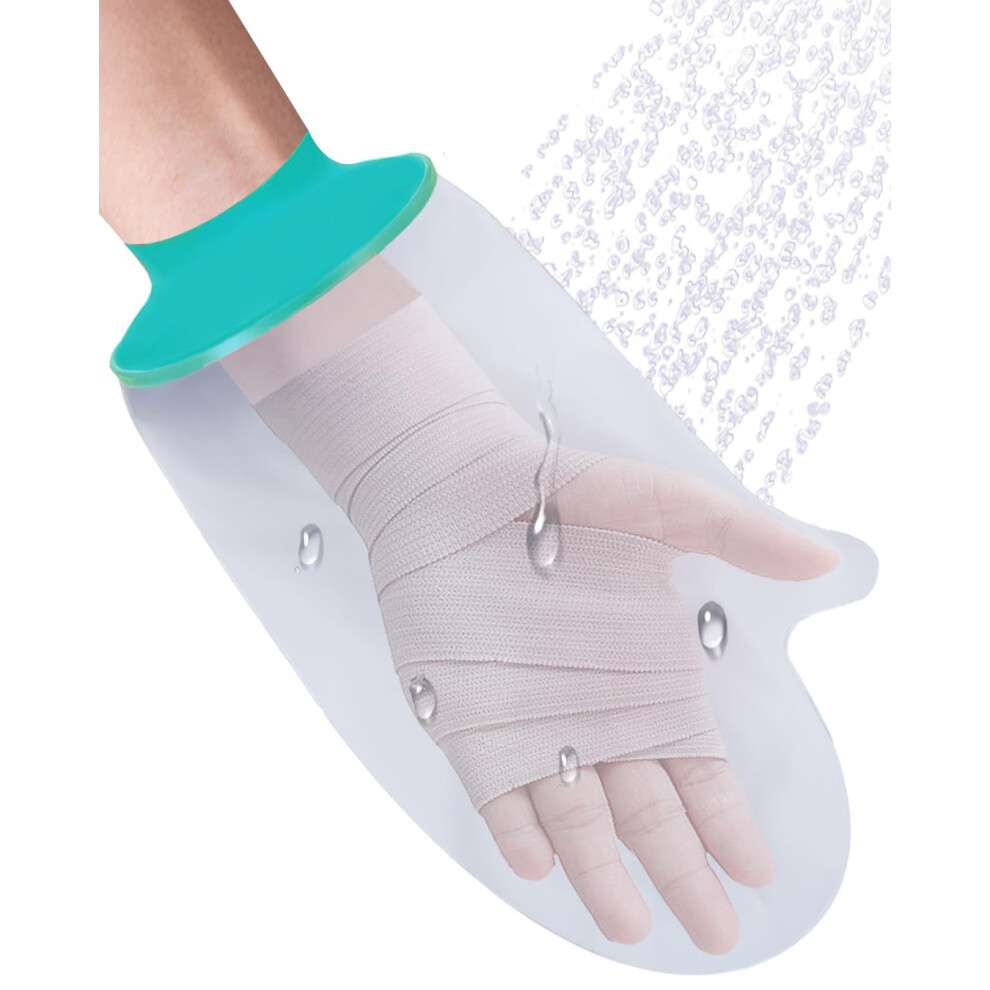Euyihlybt Hand Cast Cover, Waterproof Hand Cover For Shower After Surgery, Soft Comfortable Cast Protectors For Wrist, Finger, Reusable Plaster Cast
