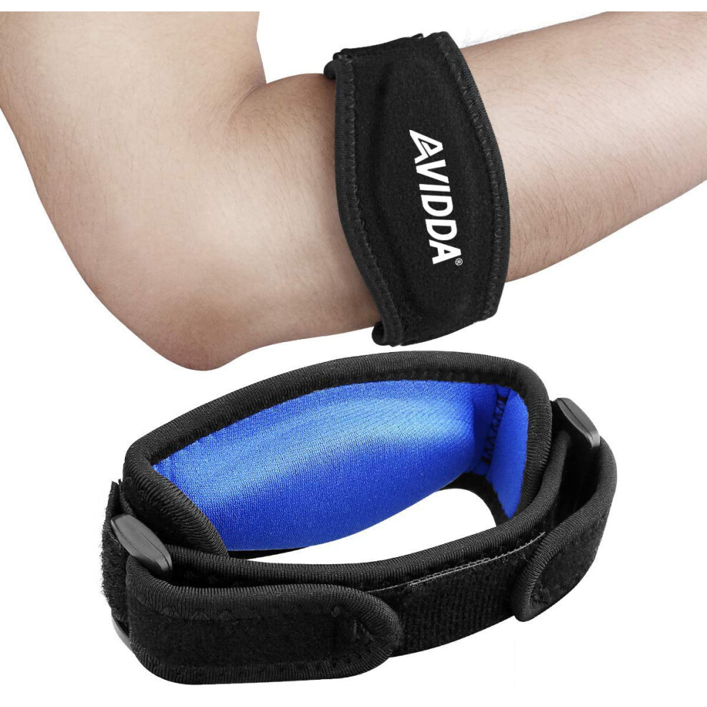 Avidda Tennis Elbow Support Strap 2 Packs Adjustable Elbow Brace With Compression
