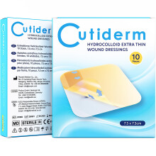 Cutiderm Extra Thin Hydrocolloid Dressings 7.5 x 7.5 cm | Pack of
