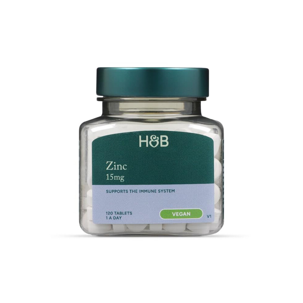 Holland & Barrett Zinc 15Mg 120 Tablets