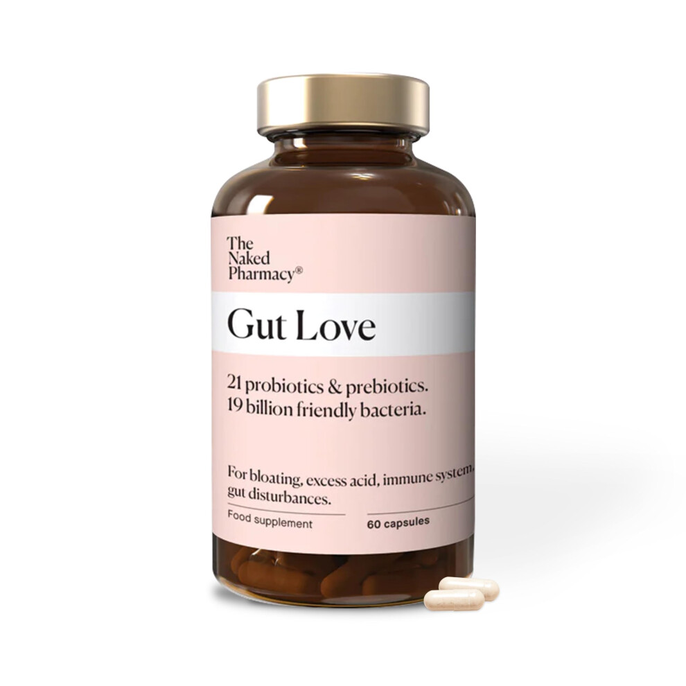 The Naked Pharmacy | Gut Love | Natural Probiotic & Prebiotic For