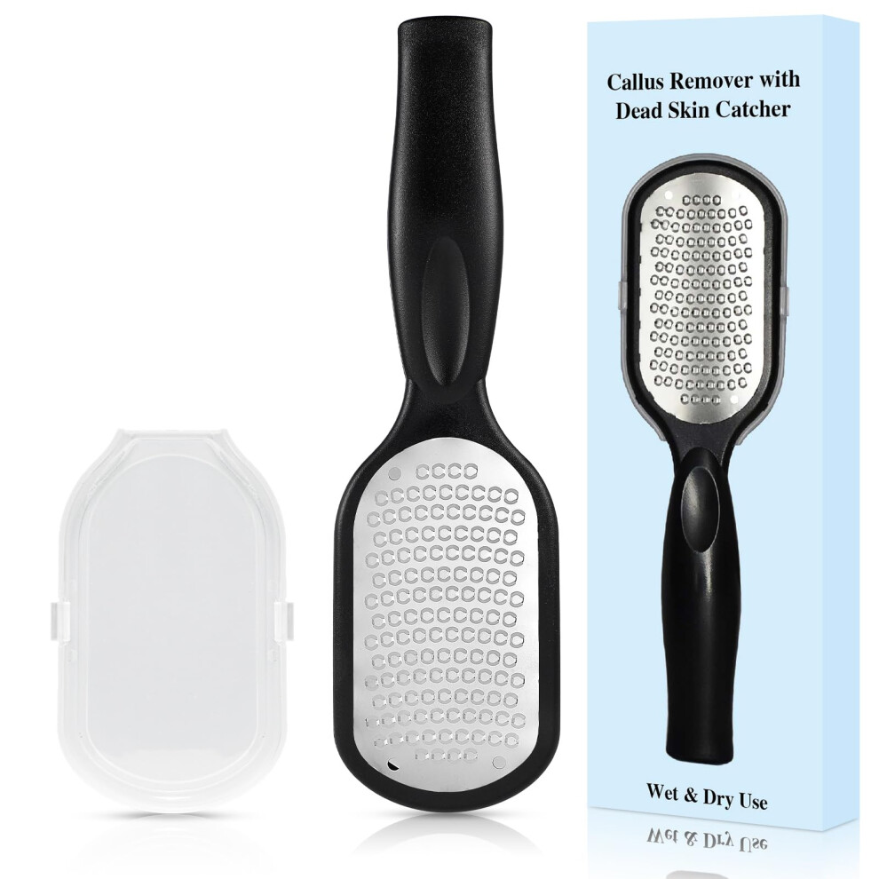 Dr.jieer Foot File Callus Remover For Feet With Dead Skin Catcher Foot Files