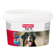 Beaphar - Top 10 Multi-Vitamin Tablets for Dogs - Daily Essential Supplement – W