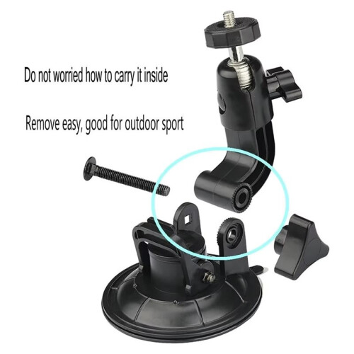 Universal Suction Cup Mount Car Windshield Camera Holder Car Bracket Suction Cup Mobile Phone Holder 2