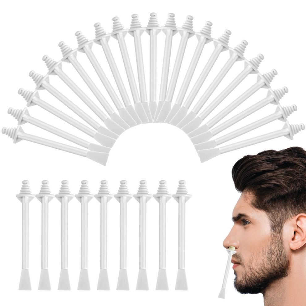 Moxyoy Nose Wax Sticks 40Pcs Nasal Wax Spatulas Strips Wax Applicator Sticks