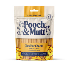 Pooch & Mutt - Cheddar Cheese Dog Dental Sticks (Regular Sticks), Dog Dental Che