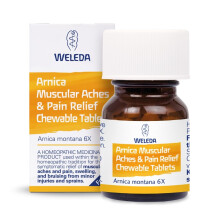 Weleda Arnica 6X Tablets, Homeopathic Medicine for Accident Upset,