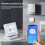 Wireless Thermostat Programmable WiFi Thermostat Tuya Temperature Controller for Gas Boiler Room Heating 5