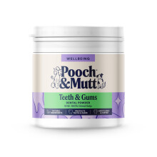 Pooch & Mutt - Dog Dental Powder, Tartar & Plaque Remover (Teeth Cleaning Produc