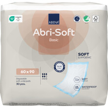 ABENA Abri-Soft Basic Disposable Underpad 60 x 90 cm 1700 ml Pack of