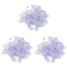300Pcs 40Mm Clear Suction Cup Sucker Mushroom Suction Cup Suction