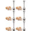 6X Egg Cutters, Egg Slicer Kitchen Egg Opener Tool Egg Cracker Remover Egg Shells Separator for Hard Soft Boiled Eggs 1
