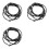 3X 1J0955751D Windshield Wiper Washer Spray Hose 1J0955751B 1J0955751C for  Beetle     Caddy CC 1