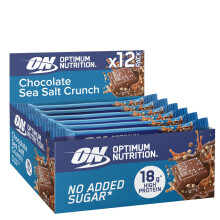 Optimum Nutrition Chocolate Sea Salt Crunch Protein Bars On|the|Go Pre|Workout and Post|Workout