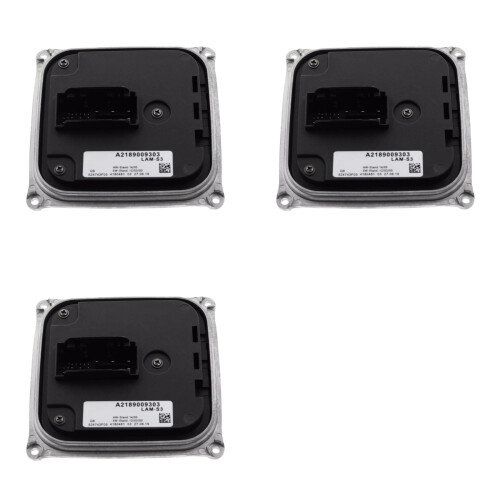 3X Headlight LED Ballast DRL Control Unit Module for - A-Class W176 CLA-Class W117 2014-2016 A2189009303