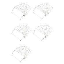100 Pçs Envelope de Dinheiro 6 Buracos Pasta Orçamento Bolsos Pastas Zíper para Pasta A6 Notebook Pasta Acessórios para Pasta Economia de Dinheiro
