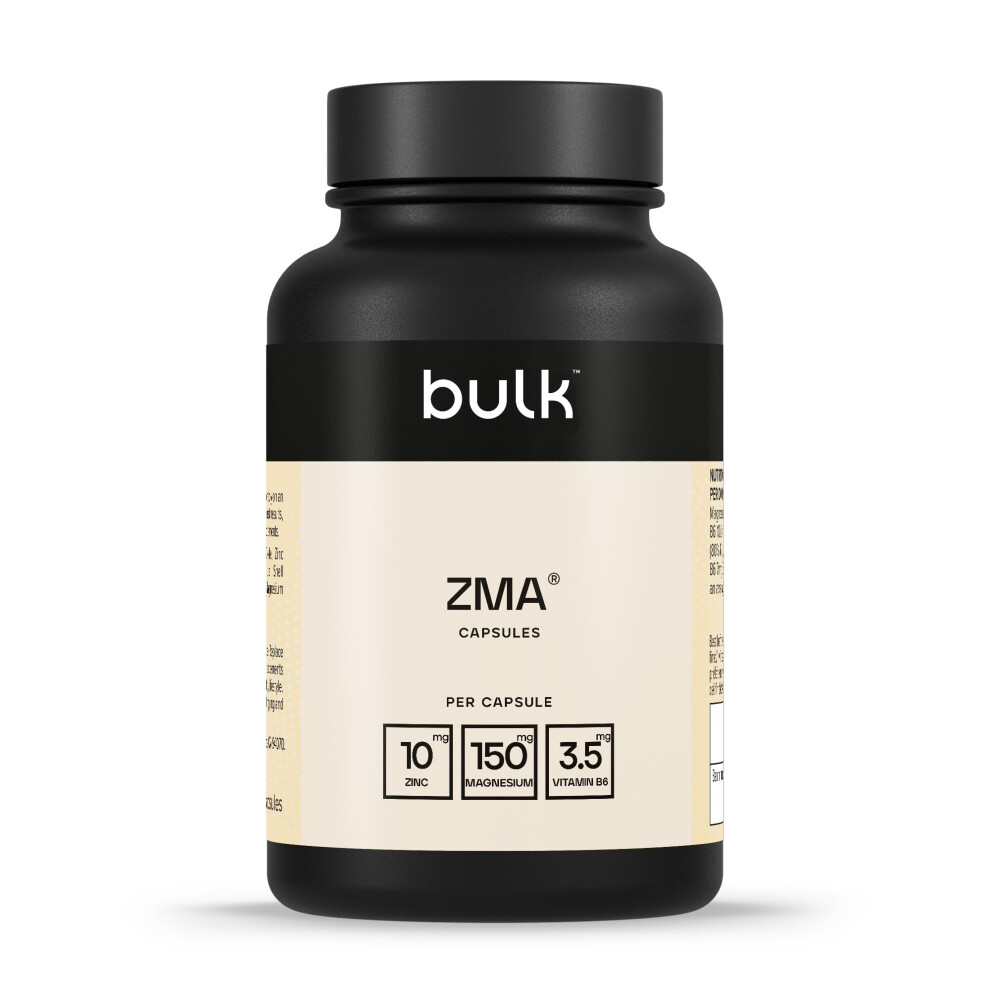 Bulk Zma Capsules 810 Mg Pack Of 90 Packaging May Vary