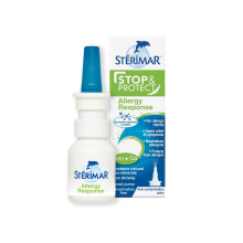 Sterimar Stop Protect Allergy Response, Nasal Spray, Fast-Acting Moderately Hypertonic, 100% Natural Sea Water, Free from Steroids, Drugs & Preservat