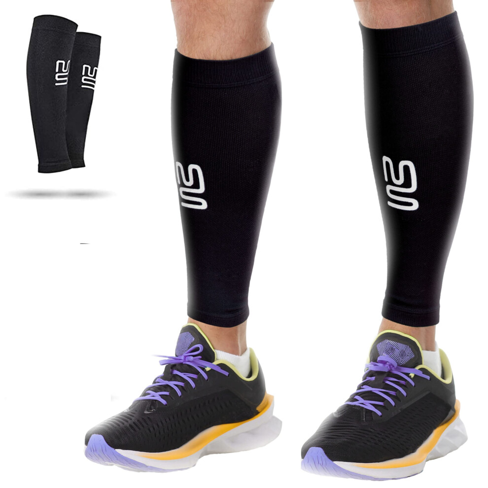 Modetro Sports Calf Compression Sleeves Men Women | 20|30Mmhg Shin Splints Support