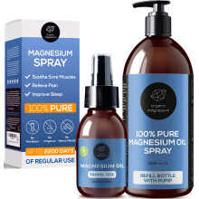 Magnesium Spray for Sleep 1000ml + 100ml | 100% Natural & Ultra