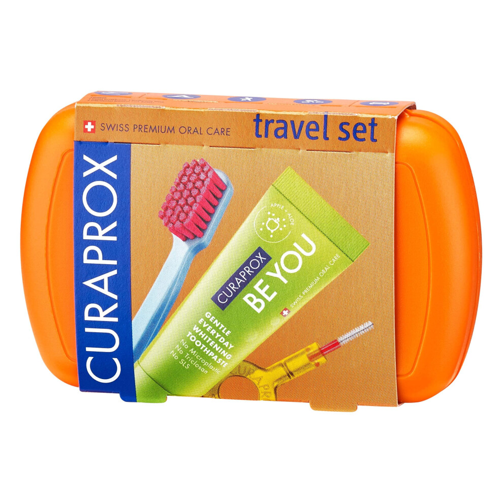 Curaprox Travel Kit | Cs 5460 Toothbrush With 'Be You' Toothpaste |