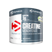 Dymatize Creatine Monohydrate Unflavoured Powder 500g | 100% Creapure Creatine | Amino