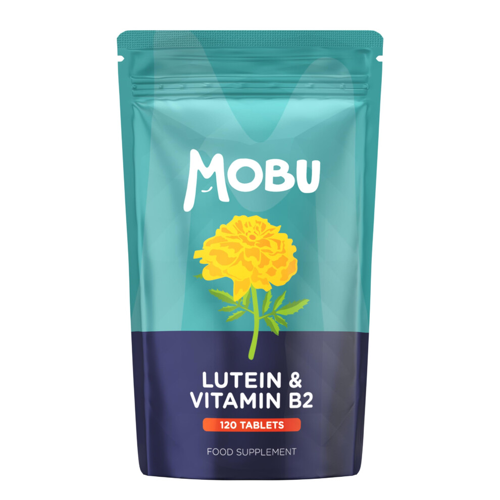 Mobu Lutein 50Mg And Vitamin B2 | 120 Tablets | Vision Support |