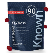 Known Sea Moss Supplement 5000mg | 3 Month Supply Natural Apple Flavour
