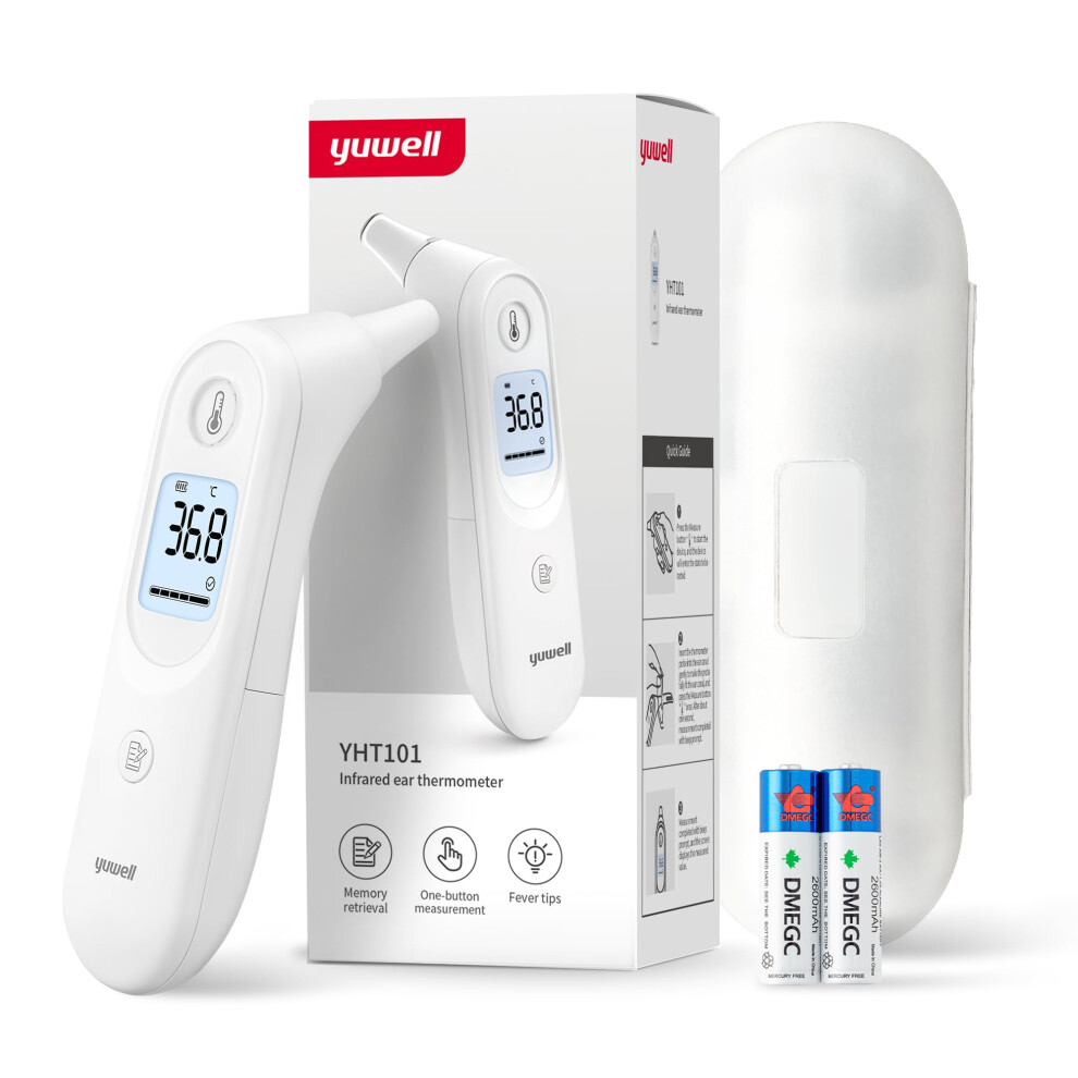 Yuwell Ear Thermometer For Kids And Adult| Medical Graded Digital Infrared Thermometer