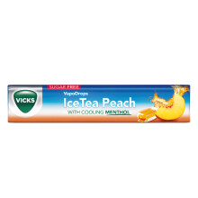 VICKS VapoDrops TripleAction Sugar Free Lozenges with Menthol Zinc and Vitamin C