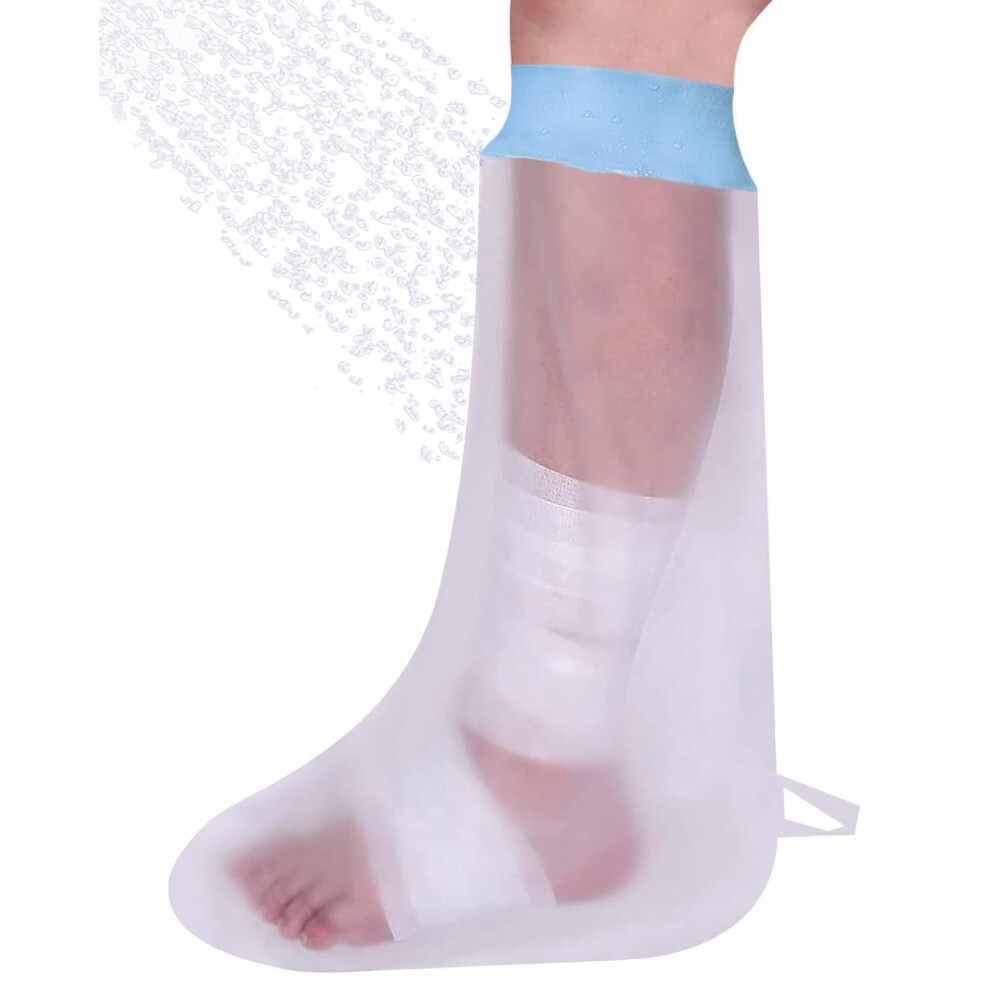 Curesquad Waterproof Leg Cover For Shower, Leg Cast Cover For Shower, Reusable C