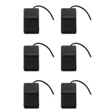 6X 250V 10A SPDT Nonslip Plastic Momentary Electric Power Foot Pedal