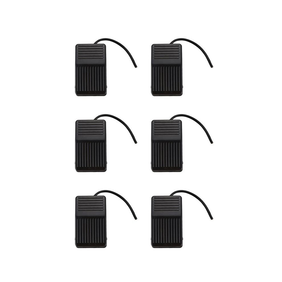 6X 250V 10A Spdt Nonslip Plastic Momentary Electric Power Foot Pedal 6031443691290