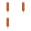 3X Solid Wooden Handle Acid Branch Wood Handle Titanium Plated Diamond File Small File Handle Woodworking Special Tools 1