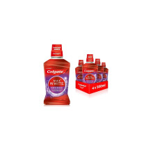 Colgate Max White Purple Reveal Mouthwash (4 x 500ml) | Teeth whitening