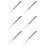 6X Mât de Bâton D'Attrape-Reptile à Crochet de Serpent de 61 Pouces, Kit D'Outils de Manipulation de Serpent pour Attraper les Crotales Python 1