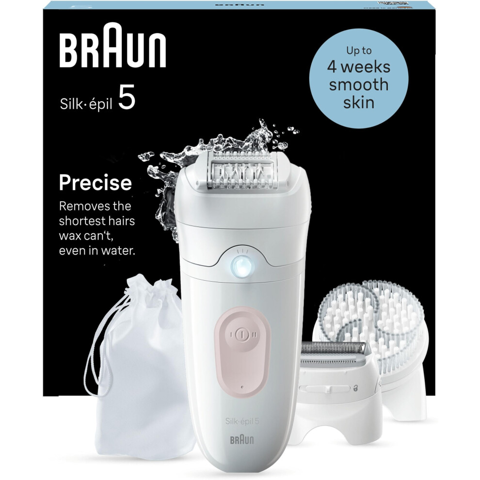 Braun Silk|Épil 5 Epilator For Easy Hair Removal Epilator For Women
