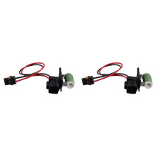 2X Kabelbaum für Automotor-Kühllüftermotor 55056789AC für JK 2007-2018 Autozubehör