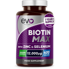 Biotin Max with Zinc & Selenium | High Strength Vitamins & Minerals to Support H