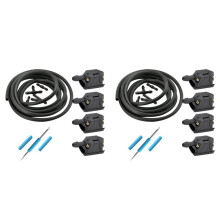 2X Auto Wind Schutz Scheiben Sprühdüse Scheibenwasch Wischer Sprühdüse mit Schlauch für Lastwagen DAF XF 105 95 Xf105 Xf95 95XF F85