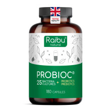 Raibu Probiotics for Gut Health | Probiotics & Prebiotics | 25 Bacterial