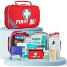General Medi First Aid Kit (215 Piece) + 43 Piece Mini First