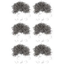 6000Pcs 0.6mm S Wave Staples for Car Bumper Bodywork Plastic Stapler Repair Kit 0.6mm Wave Staples Soldering Tools