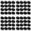 64pcs Light Socket Safety Caps Plugs,E26 Light Bulb Socket Cover End Caps Light Socket Protective Caps for String Lights 1