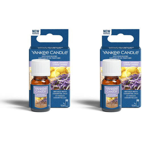 Yankee Candle Yankee Candle Ultrasonic Aroma Diffuser Oil | Lemon Lavender Diffuser Refill |