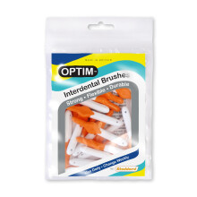 Stoddard Icon Orange Antibacterial Interdental Brush - 25 Brush in 1