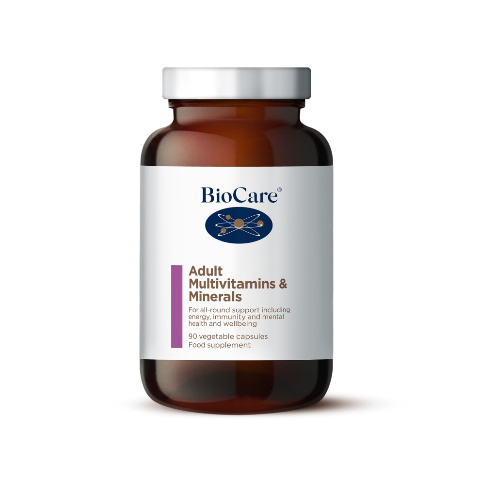 Biocare Adult Multivitamins & Minerals | One|A|Day Comprehensive Vegan Formula | For